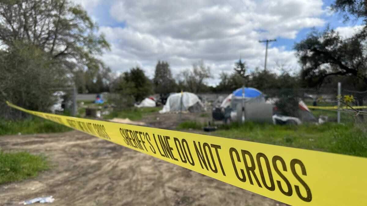 Sacramento County sheriff’s homicide detectives were investigating the suspicious death of a homeless woman found dead in her tent Monday March 20, 2023, at an encampment along Longview Drive, just east of Watt Avenue in North Highlands, California.