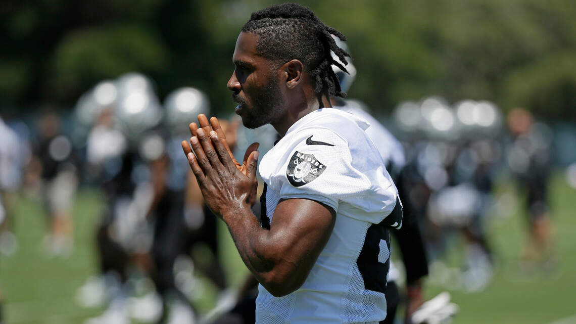 Raiders’ Brown appears to be sidelined by mishap with cryotherapy machine