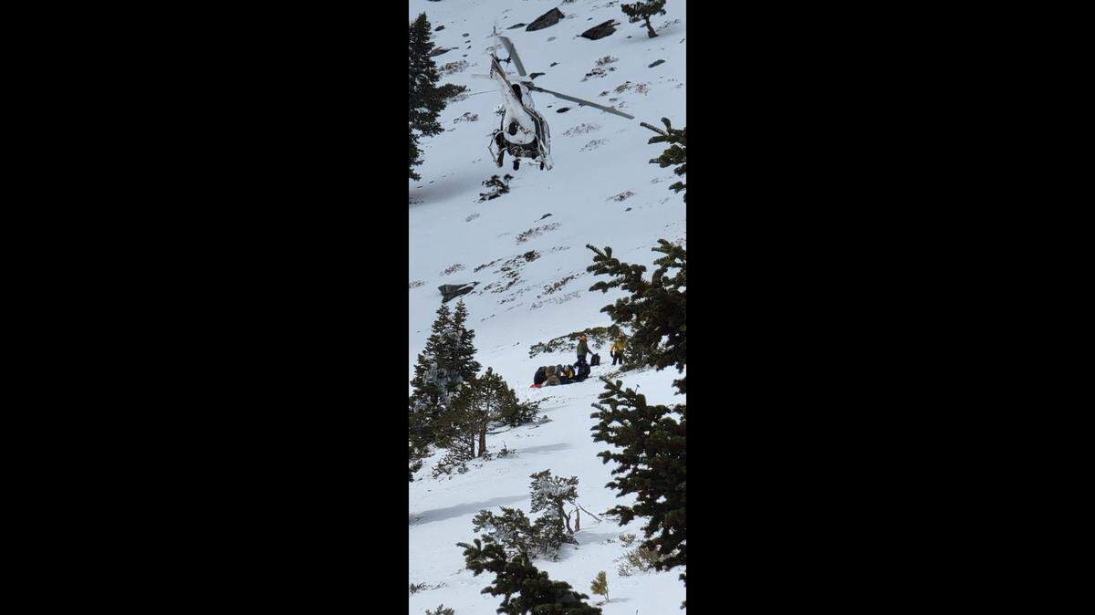 A female hiker died after falling up to 700 feet down Baldy Bowl on Mt. Baldy in California on Jan. 8, 2023, authorities said.