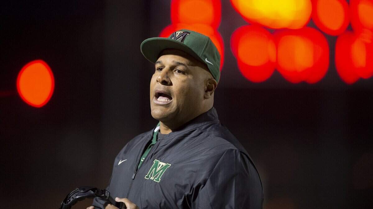 Monterey Trail High football coach T.J. Ewing and his 12-0 Mustangs have the No. 2 seed in the Sac-Joaquin Section Division I playoffs. Ewing’s team takes on No. 1 Folsom on Saturday night for the blue banner.