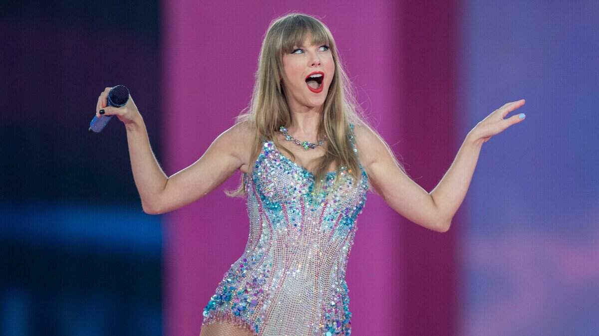 Singer Taylor Swift performs at Levi’s Stadium on July 28, 2023, in Santa Clara, in the first of two concerts at the stadium.