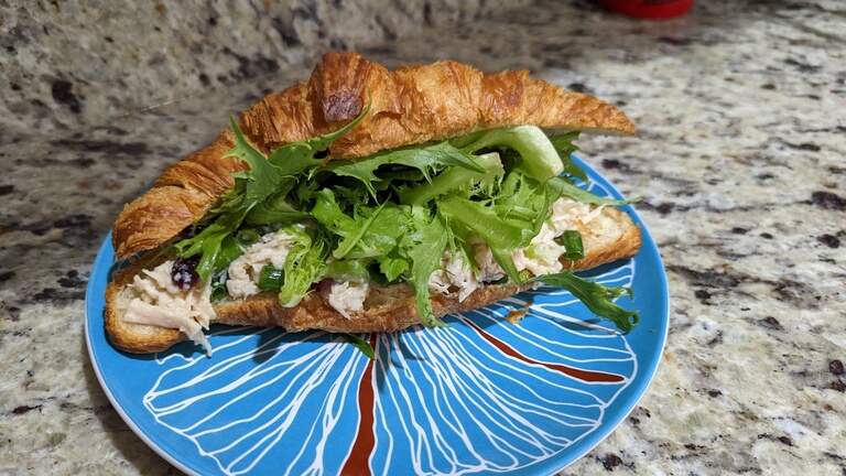 This quick Chicken Salad recipe is the perfect make-ahead lunch for a healthy meal