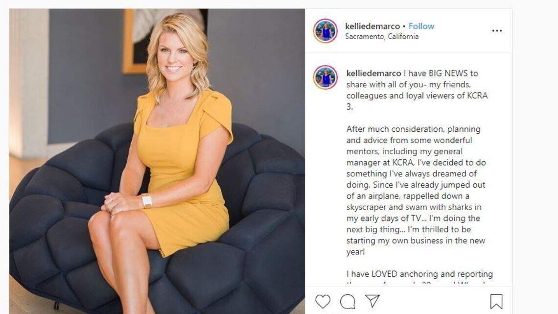 Anchor Kellie DeMarco leaving KCRA to start PR firm in Sacramento area