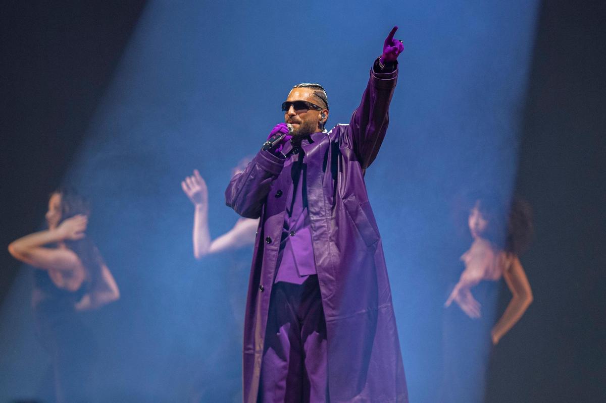 Colombian rapper and singer Maluma opens his tour at Golden 1 Center on Thursday, Aug. 31, 2023, in Sacramento as part of their 31-city Don Juan Tour.