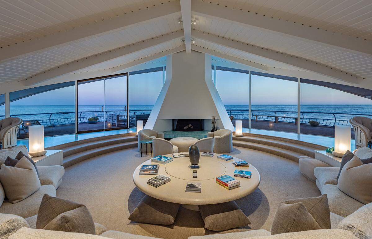 The Wave House in Malibu, California.