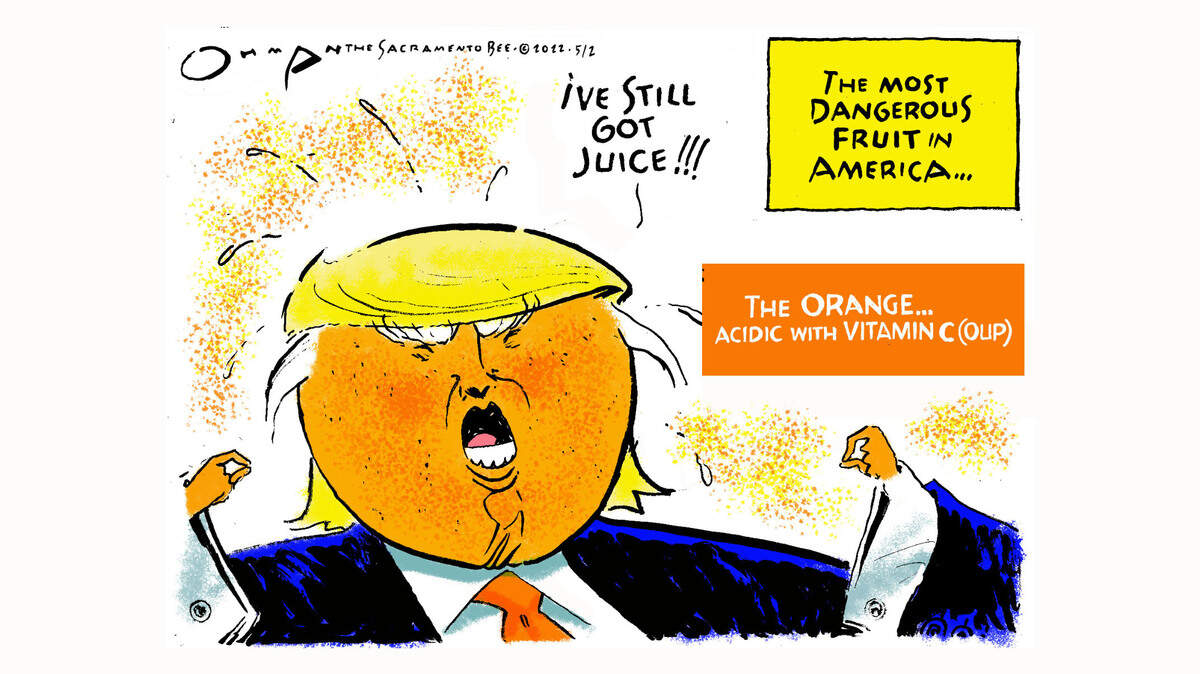 Jack Ohman: Duck, it’s L’Orange!