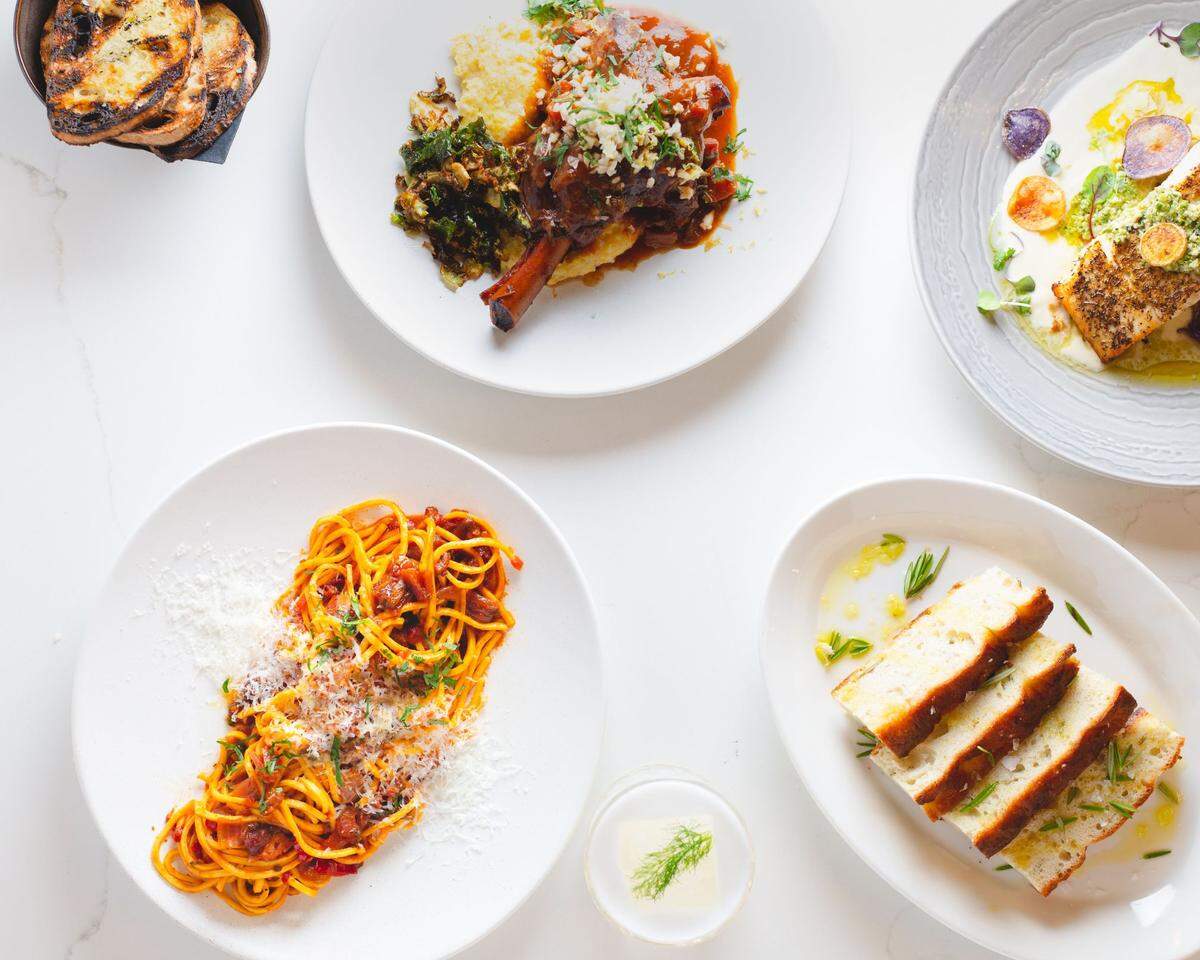 Photo of the dinner menu at Prelude Kitchen & Bar.