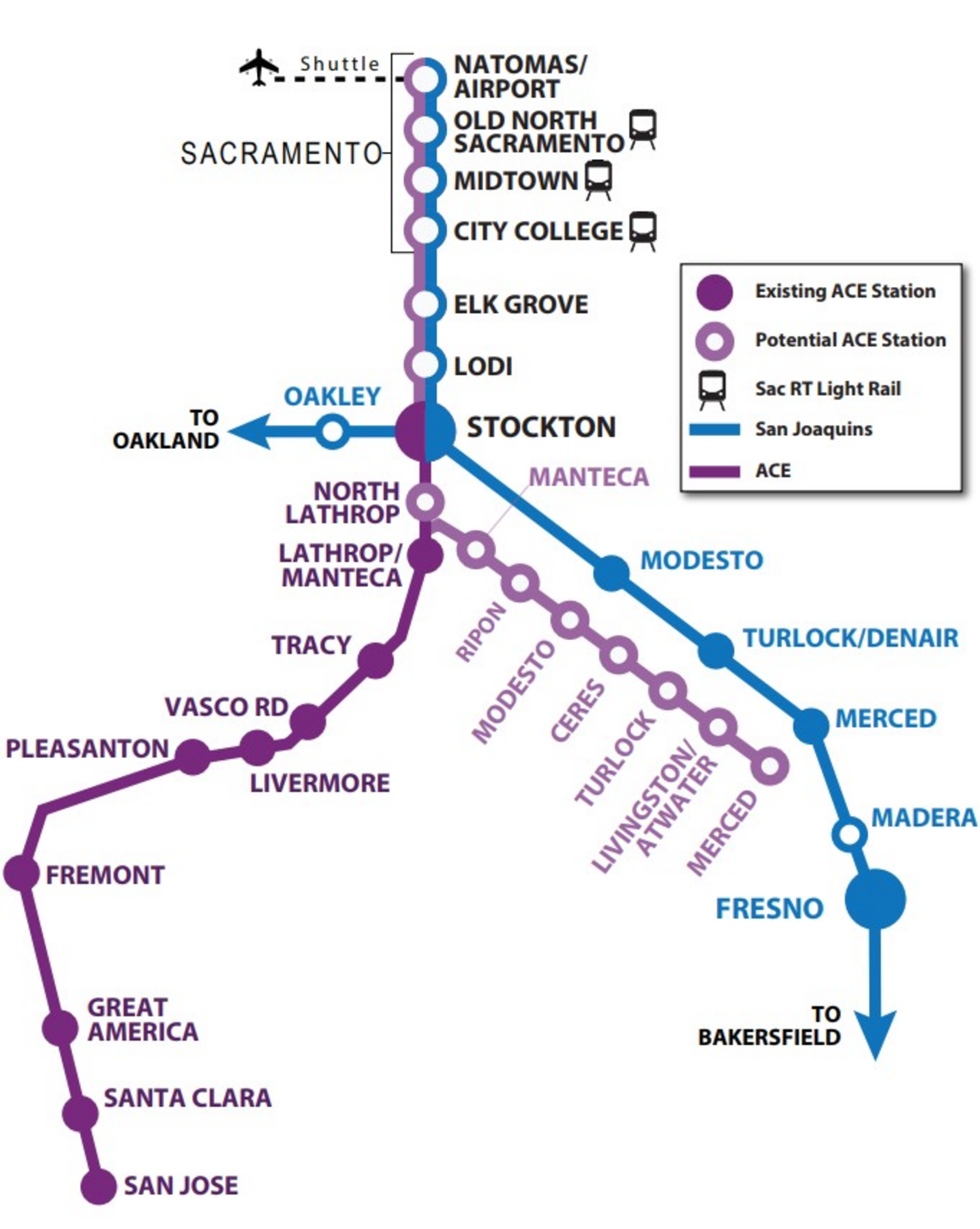 New train service could connect Elk Grove to Bay Area by 2026 ...