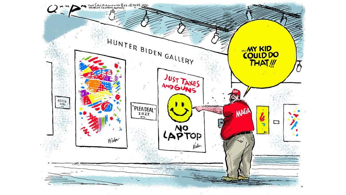 Hunter Biden may be an “artist” but his main skill is causing his father trouble | Opinion