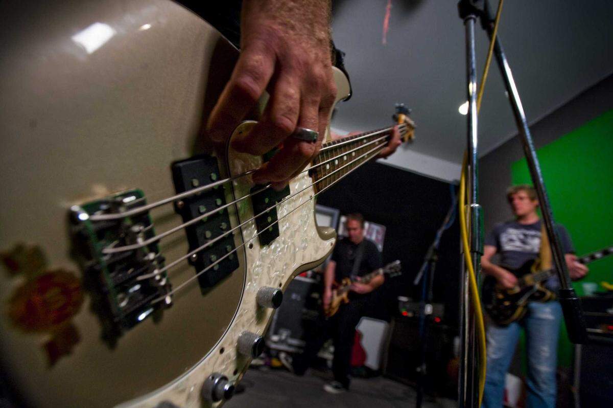Bassist Doug Eldridge of the band Oleander rehearsing for an upcoming show at The Boardwalk in Orangevale in 2010. The Boardwalk, one of the Sacramento areaâs most prominent rock music venues for the past three decades, has closed permanently.