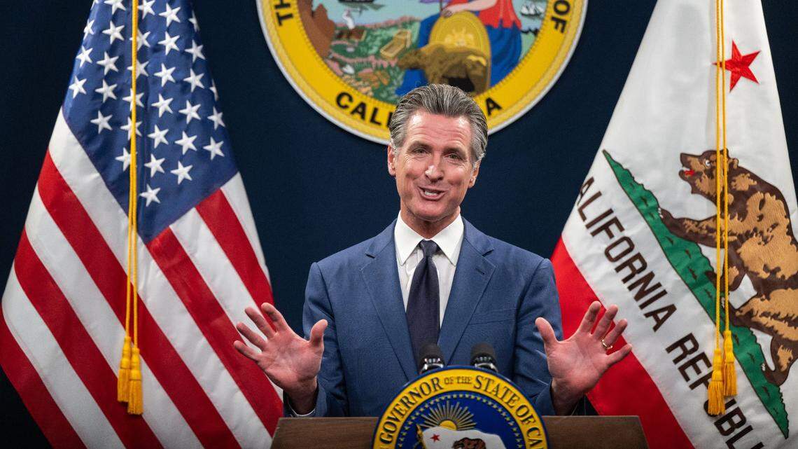 Gov. Gavin Newsom releases his revised $288 billion budget proposal to address a $28 billion deficit on Friday, May 10, 2024.