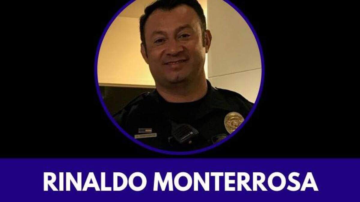 Rinaldo Monterrosa died in Charleston Saturday while on police training after a yearlong battle with lymphoma. He served the West Sacramento Police Department for 11 years.