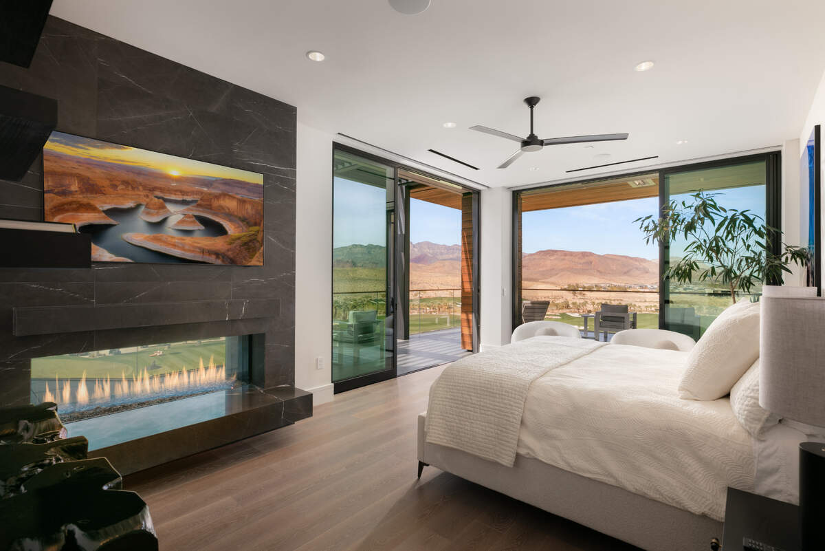 The penthouse has five ensuite bedrooms — including two primary suites.