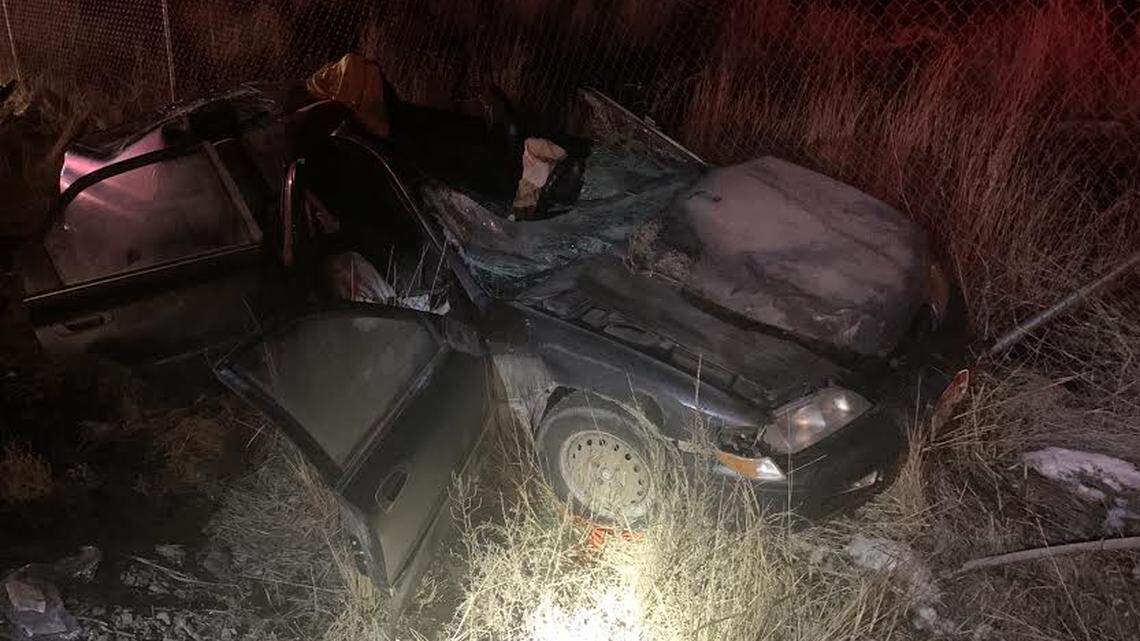 A driver struck a cow on State Route 102 in Utah on Feb. 27, 2022, officials said. The cow died, and the man was sent to a hospital in critical condition.