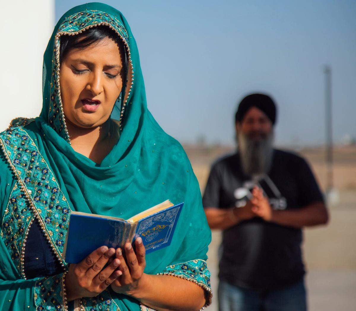 Assemblywoman Jasmeet Bains, D-Delano, joins the beginning of the “Fearless for Justice March” on Oct. 9, 2024. The march, which traverses 350 miles and ends in Sacramento, commemorates the 40th anniversary of what is called the Sikh Massacre in India.