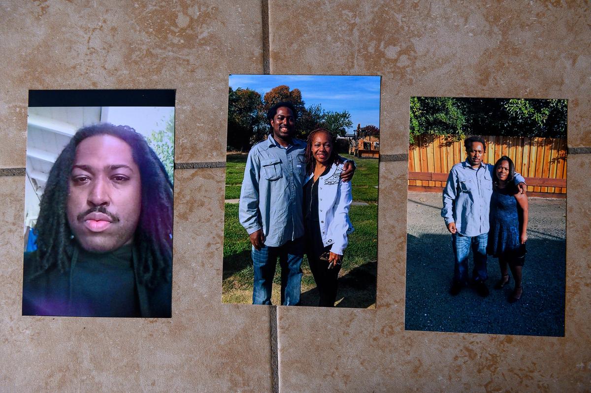 Family photos of Antonio Lamar Thomas, 39, taken in late 2019 with family member on Friday, Jan. 10, 2020, in Citrus Heights. Antonio Lamar Thomas died weeks after being beaten in his at the Sacramento County Main Jail.