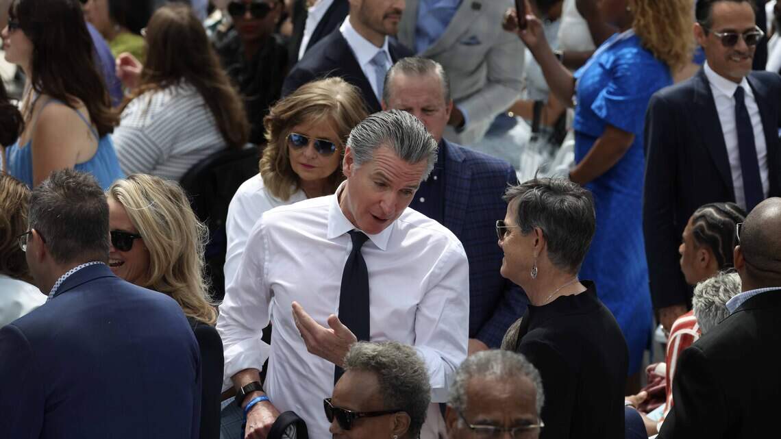 Gavin Newsom launches tour, fundraising campaign for Dems in Nevada, the South