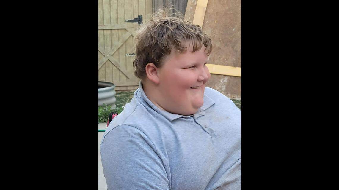 Bruce Johnson Jr., 11, died after being stabbed in his bed by his mother while his father heard his screams, New Mexico sheriff’s officials say.