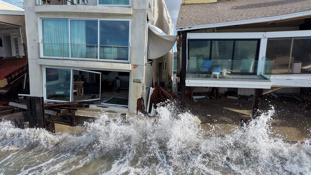 King tides and Kelvin waves are eroding California's coastline. It won't stop soon