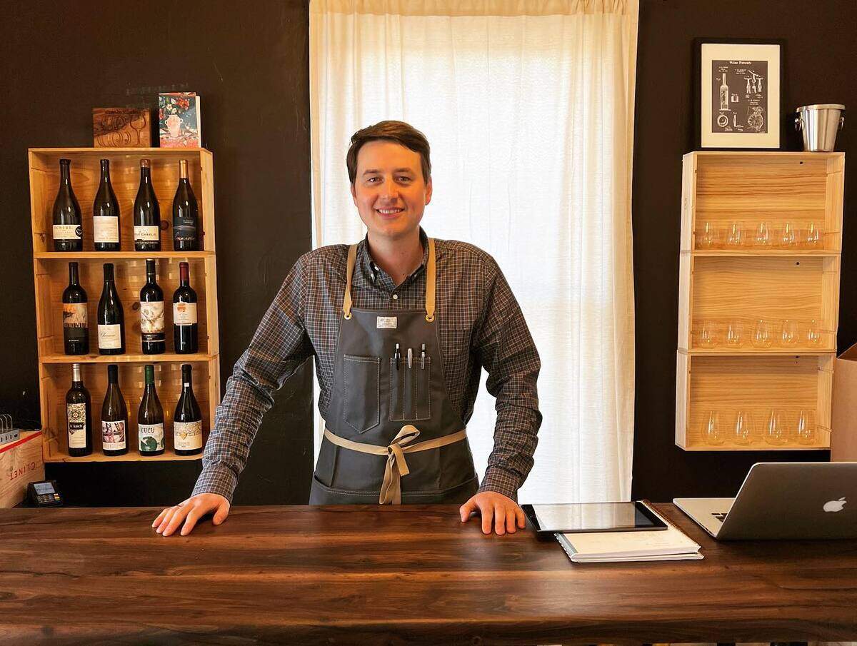 Owner Ryan Crosbie, 37, opened Wines in Tandem at 222 D St., Davis in January. The retail shop, which also doubles as a tasting room, offers quality wines at an affordable price.