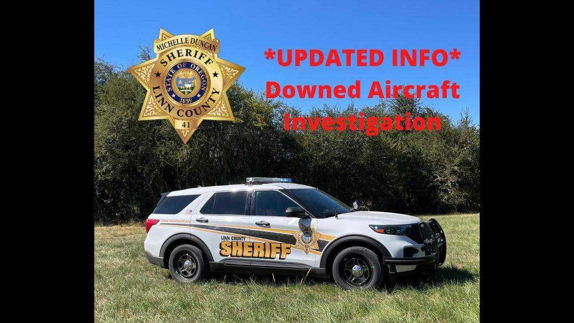 A 78-year-old man died and his wife was severely injured in an experimental plane crash, Oregon officials said. (Photo from Linn County Sheriff’s Office)