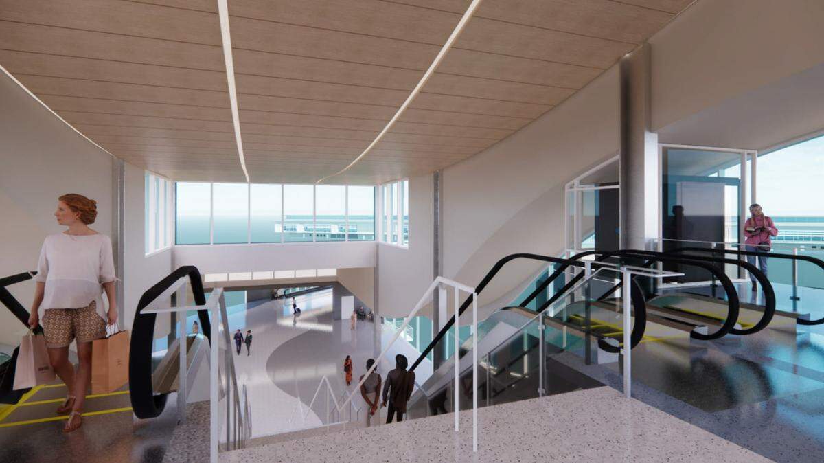 The $1.3 billion renovation plan at the Sacramento International Airport will see many new additions added, February 1, 2023.