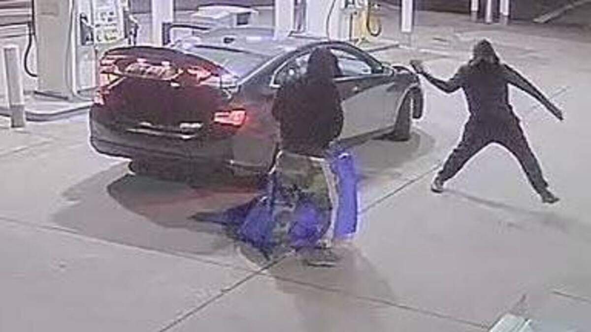 Two suspects are accused of breaking into a Shell gas station in Colfax on Thursday, March 21, about 4 a.m.