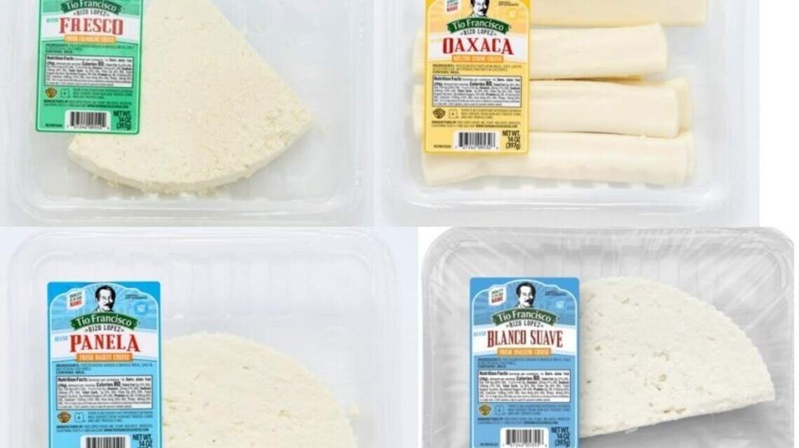 Retiro de quesos se amplía a docenas de productos tras la muerte de dos personas