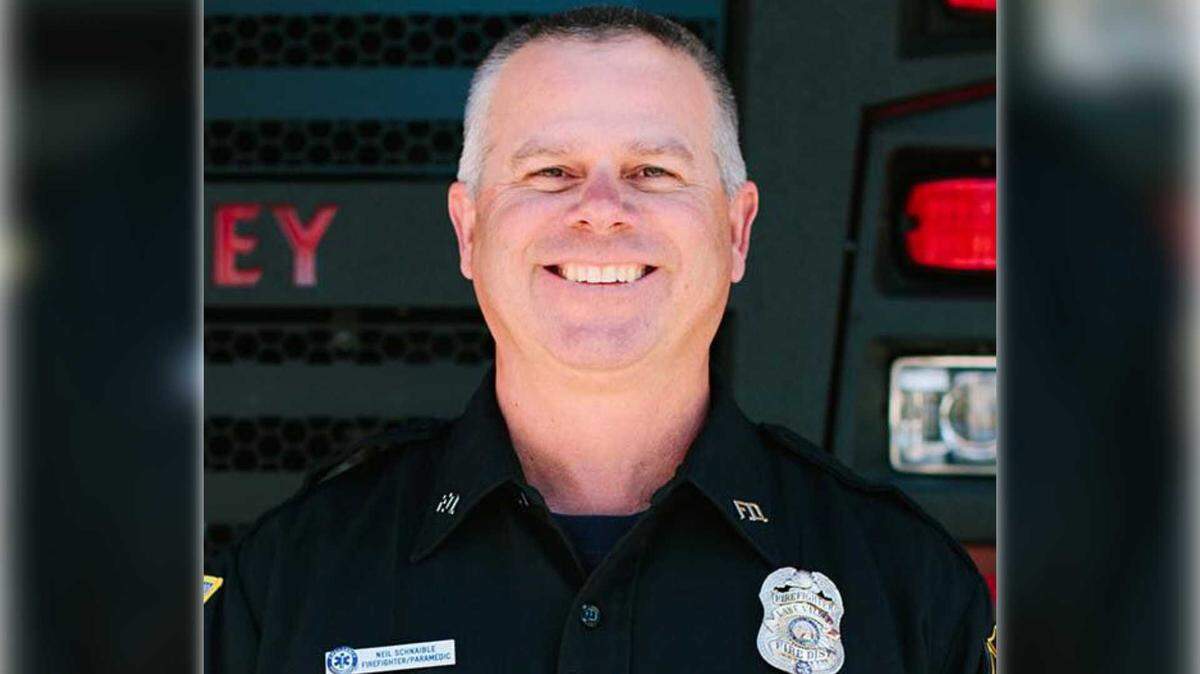 Fire Engineer Neil Schnaible of the Lake Valley Fire Protection District passed away on Monday due to a medical emergency that occurred while on duty last Wednesday, according to the Lake Valley Fire Protection District.