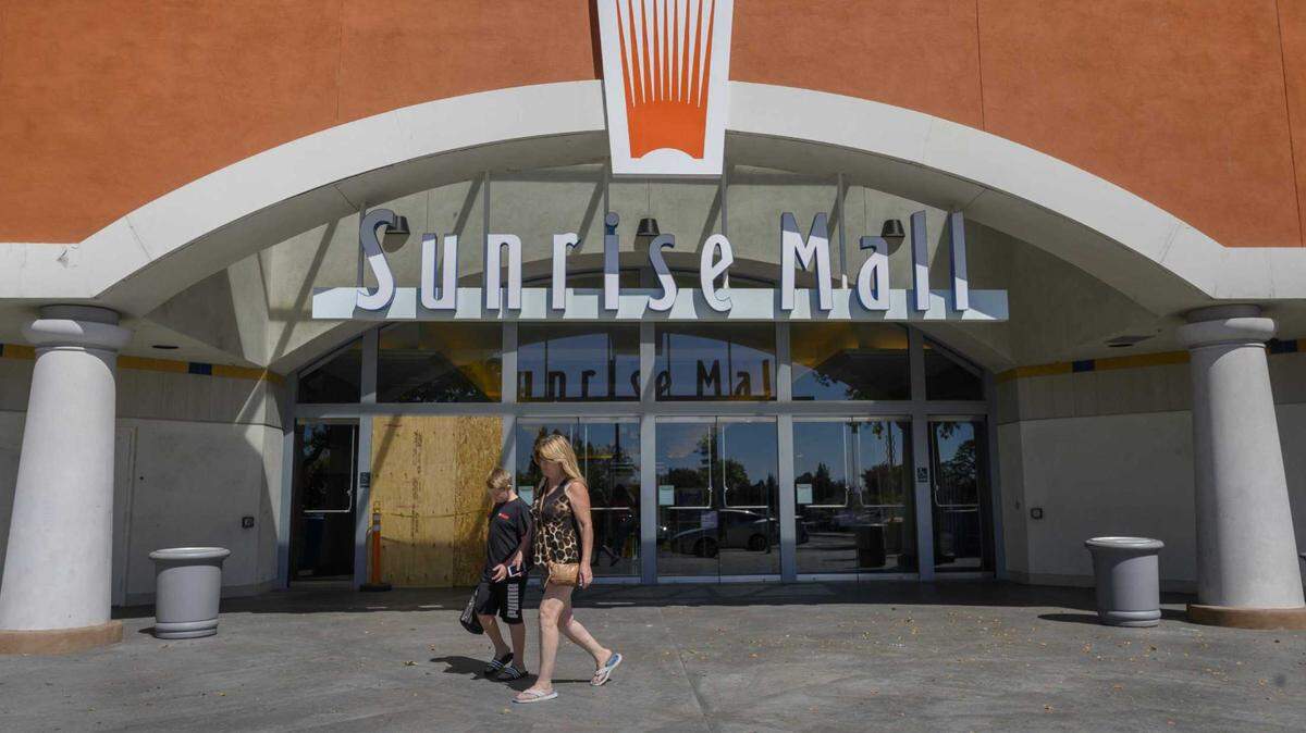 Police in Citrus Heights are searching for a burglary suspect who drove a truck through the front entrance of JCPenney of Sunrise Mall, seen in a 2019 file photo, on Sunday, Dec. 15, 2024. It was the second burglary of the department store’s jewelry counter in less than a month.