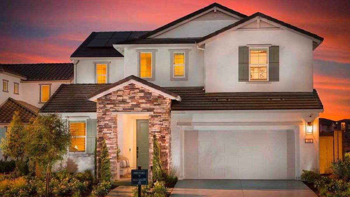 An artist's rendering of an example medium-density housing unit, a single-family home, for the proposed Willowgrove development in northeast Davis. The City Council voted Tuesday, May 5, 2026, to put the project before Davis voters.