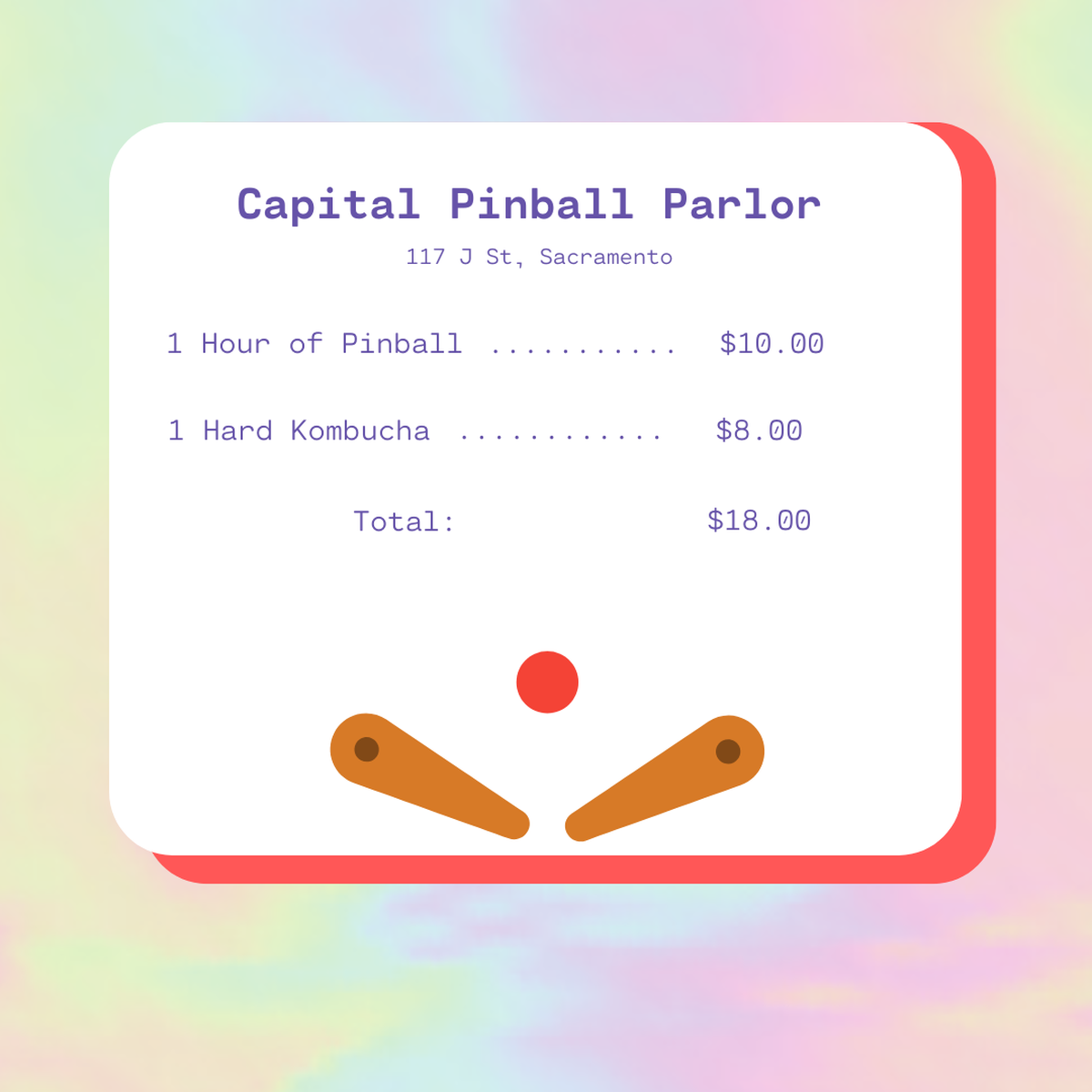 Here’s what Sacramento Bee reporter Veronica Fernandez-Alvarado got on at $25 budget at Capital Pinball Parlor in Sacramento.