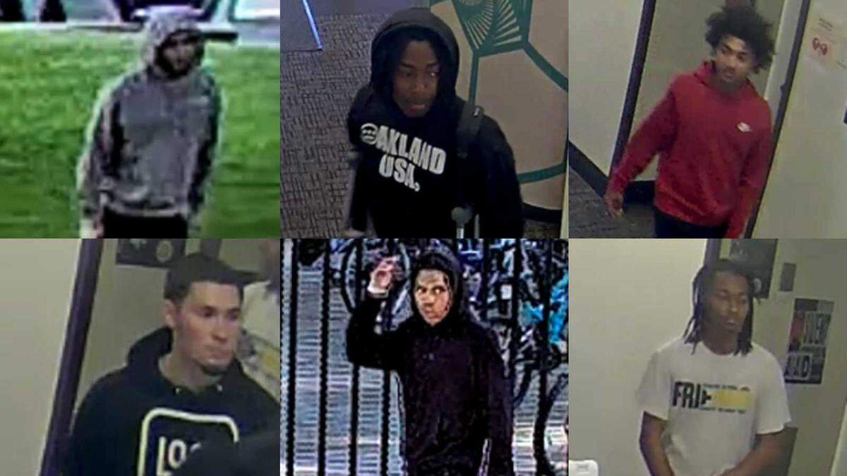Sacramento State police are asking for the public’s help in identifying six men who assaulted a student Monday, April 22, 2024, near a residence hall on campus.