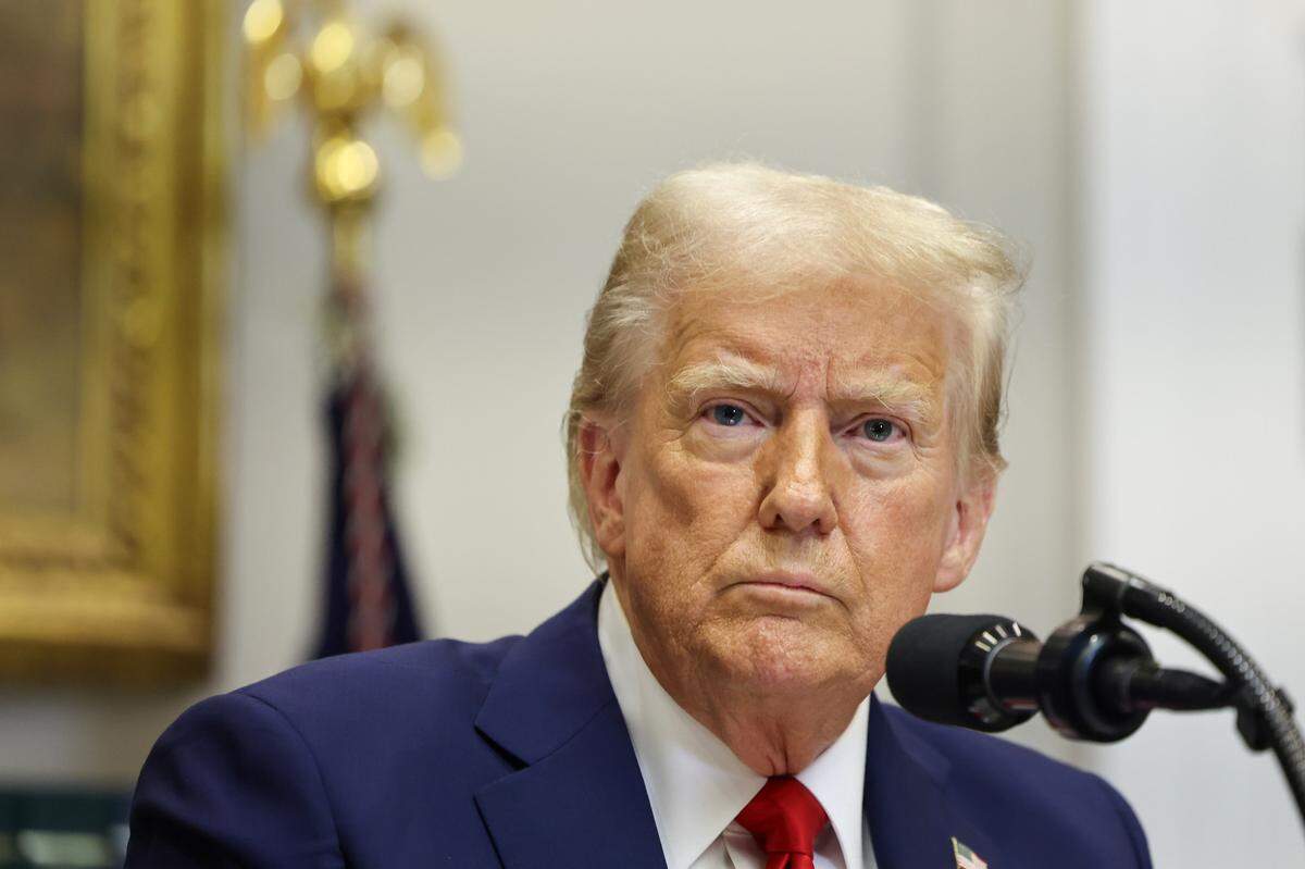 President Donald Trump moved to cut off funding for medical research through grants from the National Institutes of Health.