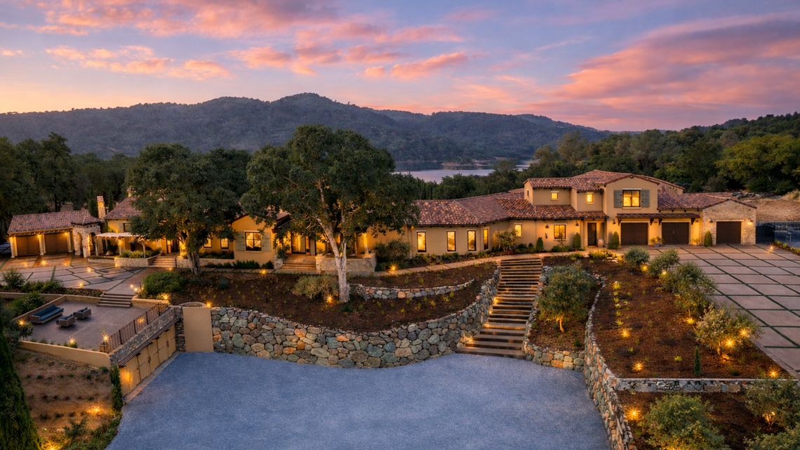 See Sacramento area luxury in full tilt at sprawling home with Folsom Lake views