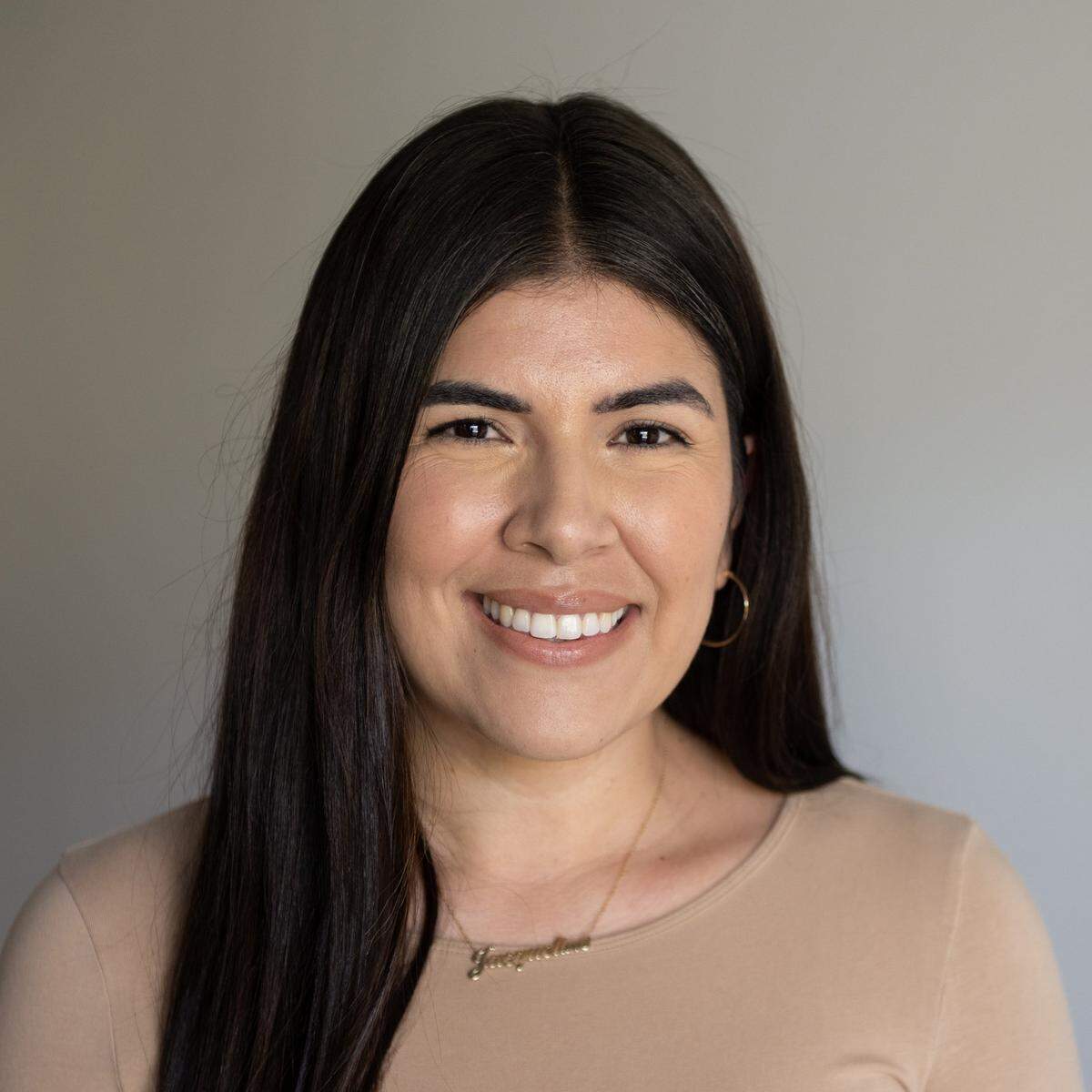 Sacramento Bee reporter Jacqueline Pinedo photographed in Sacramento, Friday, Oct. 14, 2022.