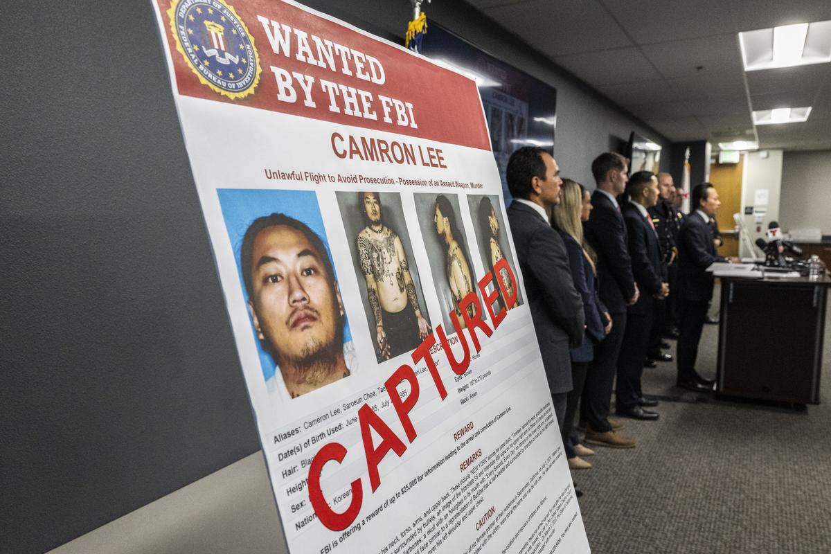Sacramento District Attorney Thien Ho on Tuesday, May 19, 2026, announces the capture of Camron Lee, who will face murder and weapons charges for the 2024 death of Sacramento mother Angelica Bravo. Lee was arrested in Mexico with his son and daughter, who are now in the custody of their maternal grandmother.