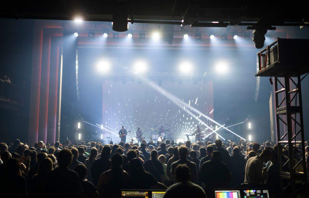 Sacramento band Tycho performs during the opening weekend for Channel 24.