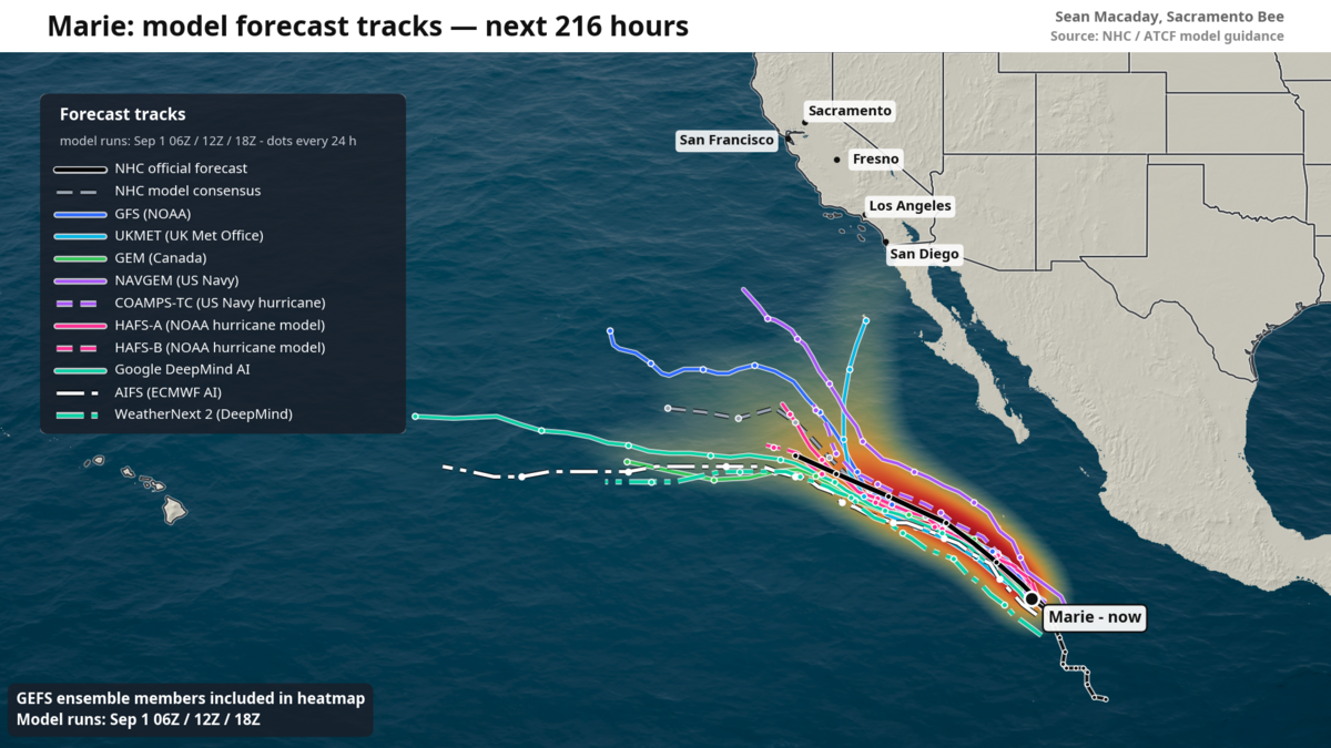 What Tropical Storm Marie means for Southern California | Sacramento Bee