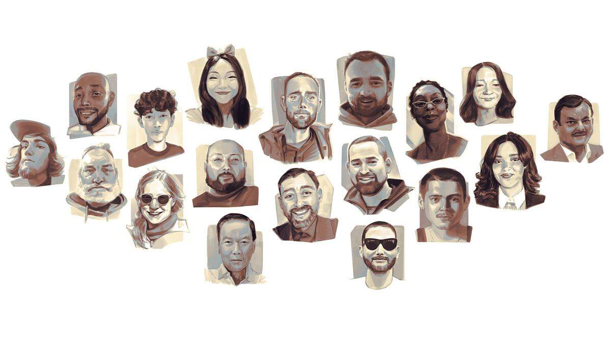 An illustration of some of the 32 people were killed in traffic collisions on Sacramento city streets in 2024.