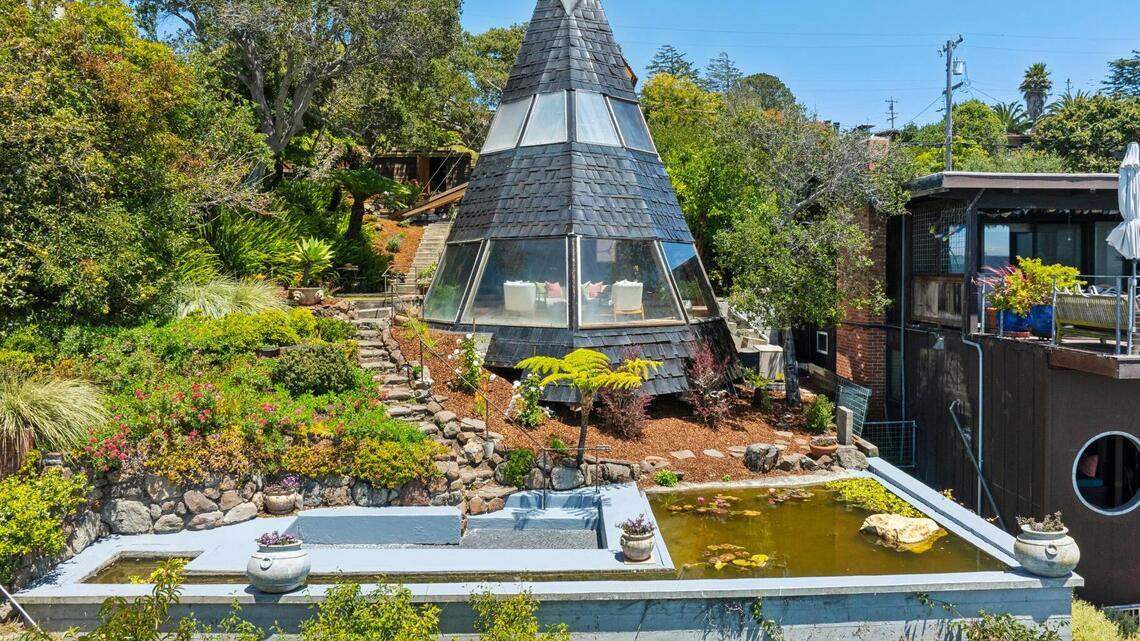 Ship-like, prism-walled gem with SF Bay views for sale for first time at $899K
