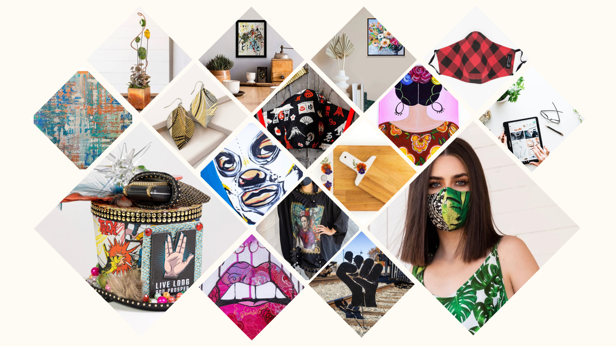 Sacramento.Shop features local arts and crafts.