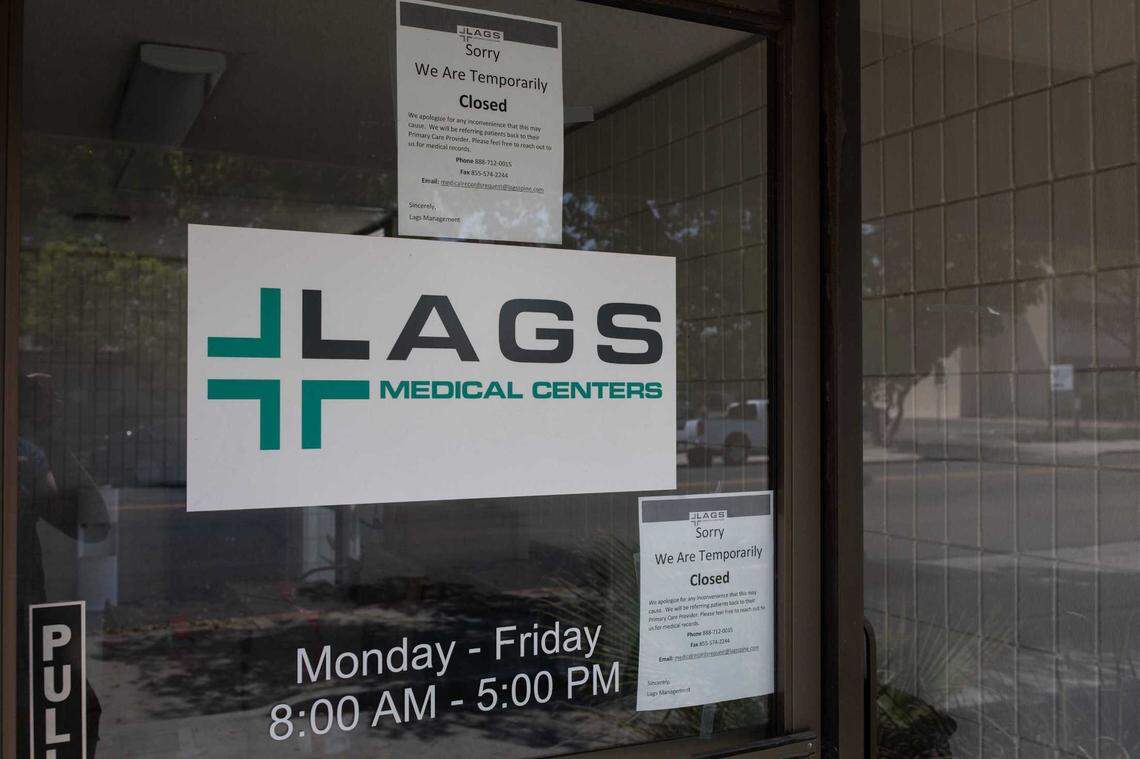 Lags Medical Centers, one of Californiaâs largest chains of pain clinics, abruptly closed dozens of clinics, including this Hanford site, in May 2021. Nine months later, patients are still in the dark about what happened with their care.