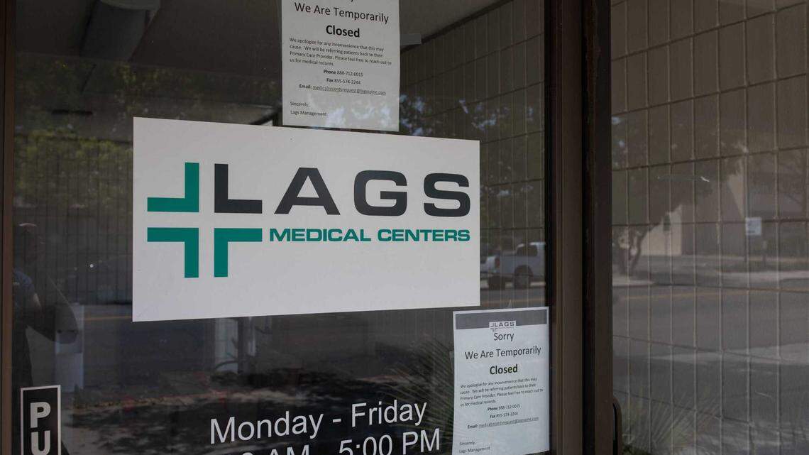 Lags Medical Centers, one of Californiaâs largest chains of pain clinics, abruptly closed dozens of clinics, including this Hanford site, in May 2021. Nine months later, patients are still in the dark about what happened with their care.