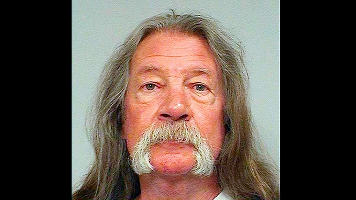 In this Oct. 8, 2019, photo released by the California Department of Corrections and Rehabilitation is inmate John Sullivan. The 66-year-old inmate was found unresponsive in his cell at San Quentin State Prison early Wednesday and state corrections officials said they are treating his death as a homicide.