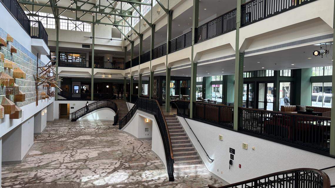 Sacramento’s historic public market building, now part of hotel, renovated
