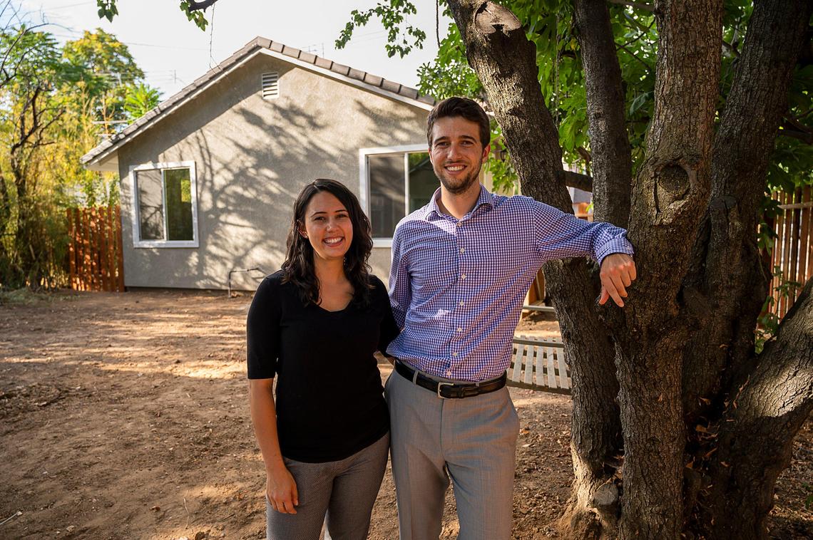 Tawny Macedo and Dov Kadin built an accessory dwelling unit in their backyard and have new tenants moving into the dwelling on Wednesday, August 21, 2019 in Sacramento.