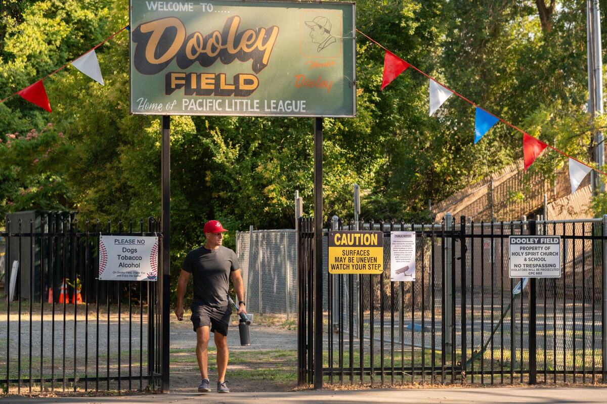 Land Park Pacific Little League coach Stefan Wyatt leaves Dooley Field in Sacramento after practice on Monday, July 29, 2024. “No matter what happens moving forward, we’ve already had an incredibly successful season,” Wyatt said. “That said, our approach heading into this tournament is to try and win it and move on to the [Little League] World Series.”