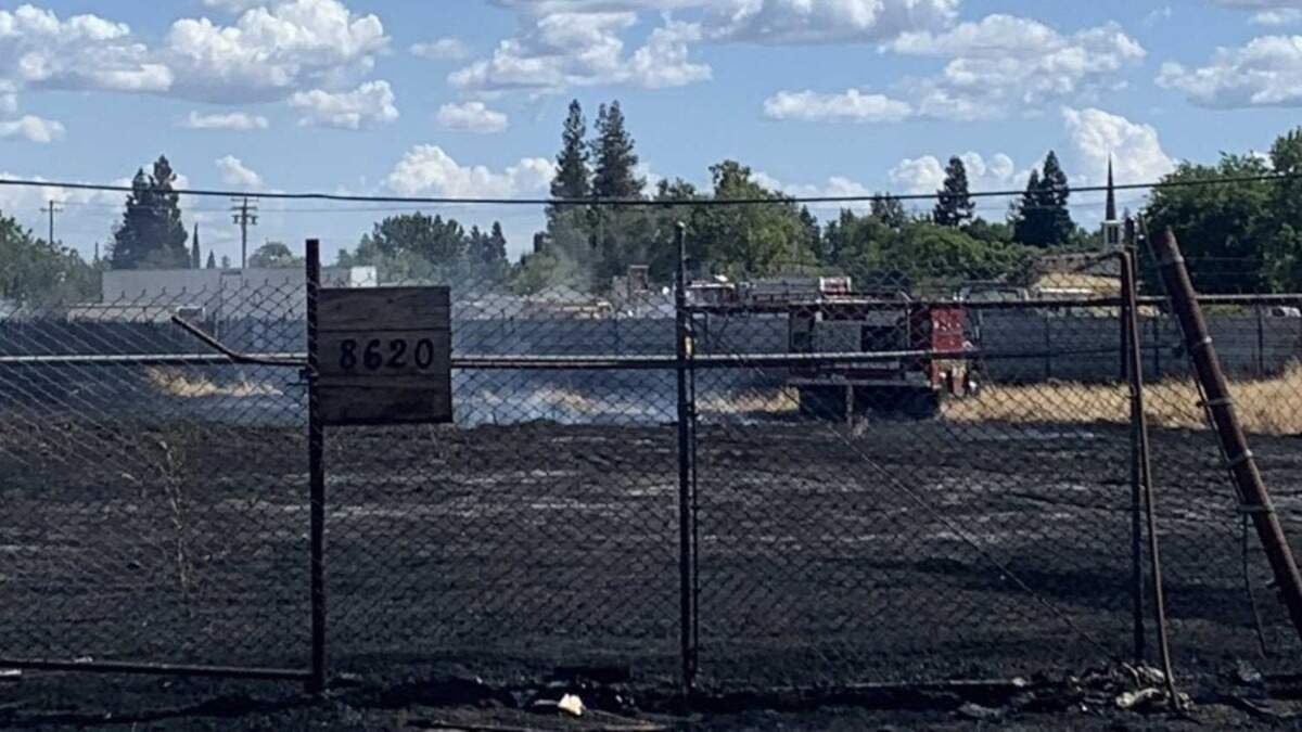 Firefighters battled a 3-acre fire on Weyand Avenue in south Sacramento on Saturday, June 18, 2022.