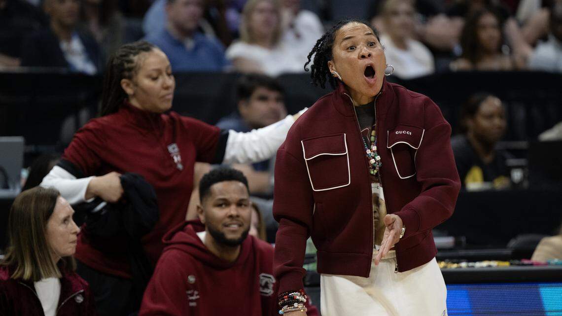 NCAA tried to stop Dawn Staley’s halftime autograph line, USC coach says